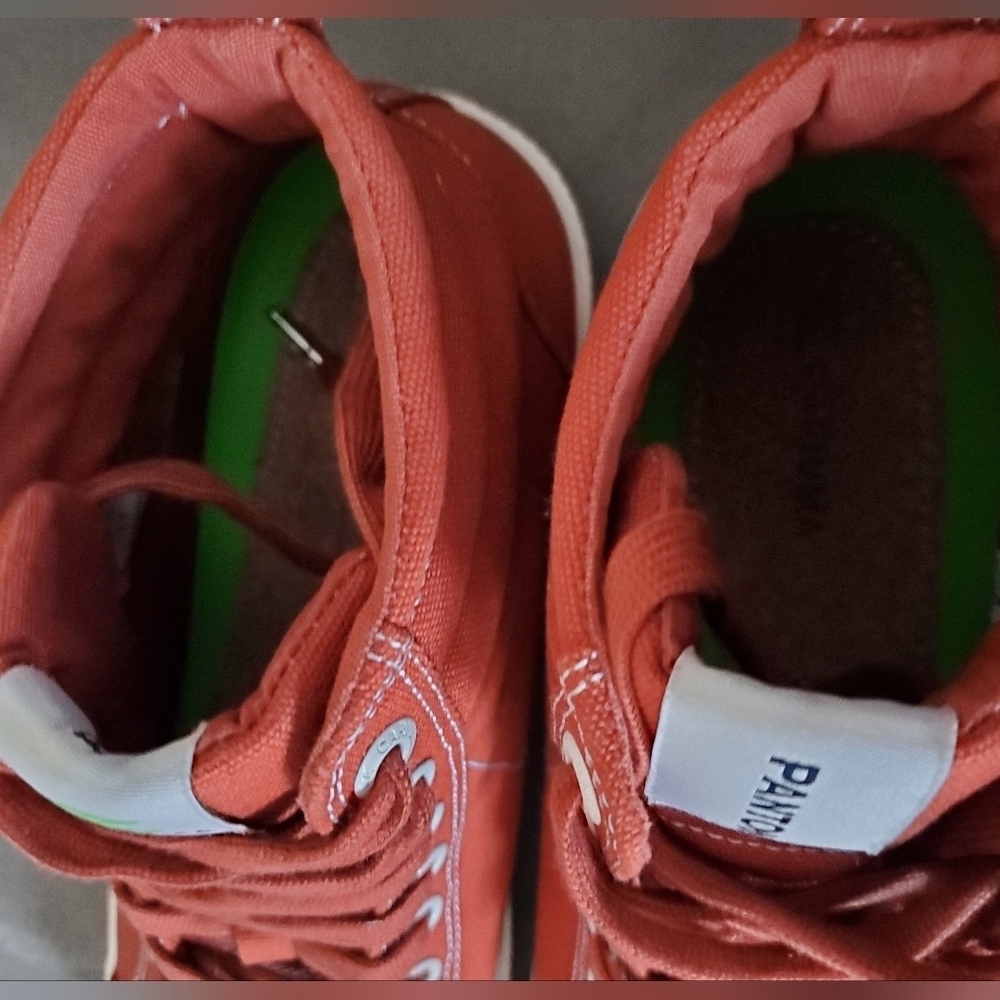 Cariuma Pantone high top sneakers rust color Unisex Mens 9.5 Womens 11 - Picture 5 of 7